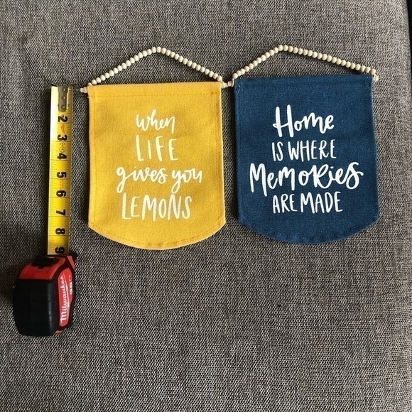 Wall decor When Live Gives You lemons Home Is Where Memories Are Made Ba… - Picture 5 of 5